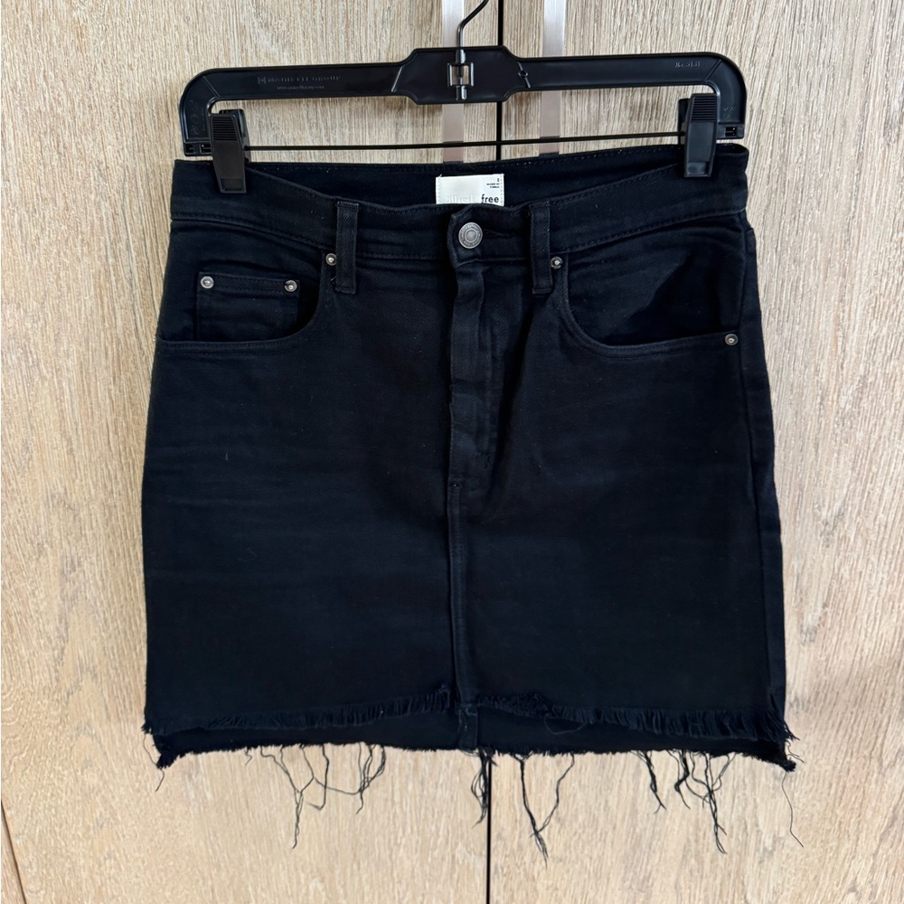 Wilfred free denim skirt